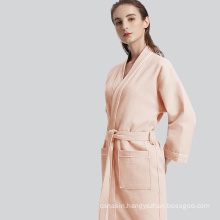 100% Cotton Luxurious Unisex Hotel Cotton Waffle Bathrobe